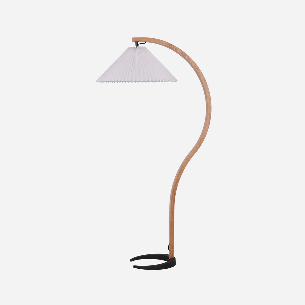 Caprani Scandinavian Floor Light, Floor Lamp, Metal, ∅ 28.4″ x H 59″
