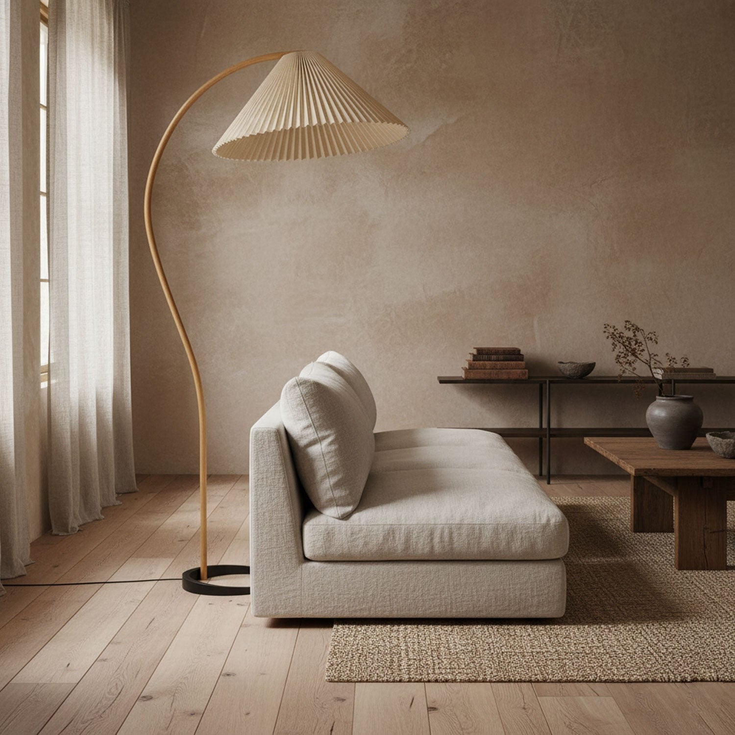 Caprani Scandinavian Floor Light, Floor Lamp, detail 6