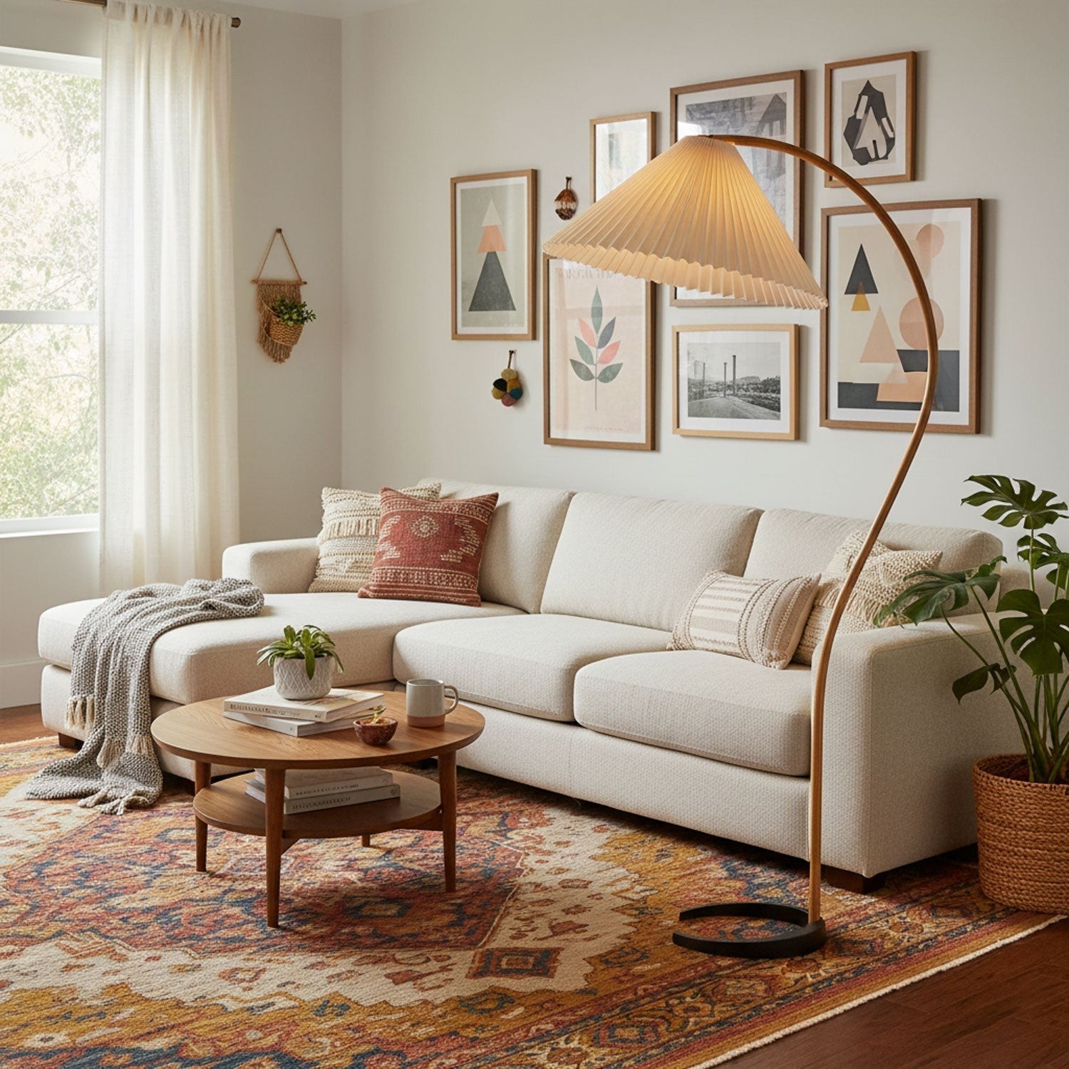 Caprani Scandinavian Floor Light, Floor Lamp, detail 7