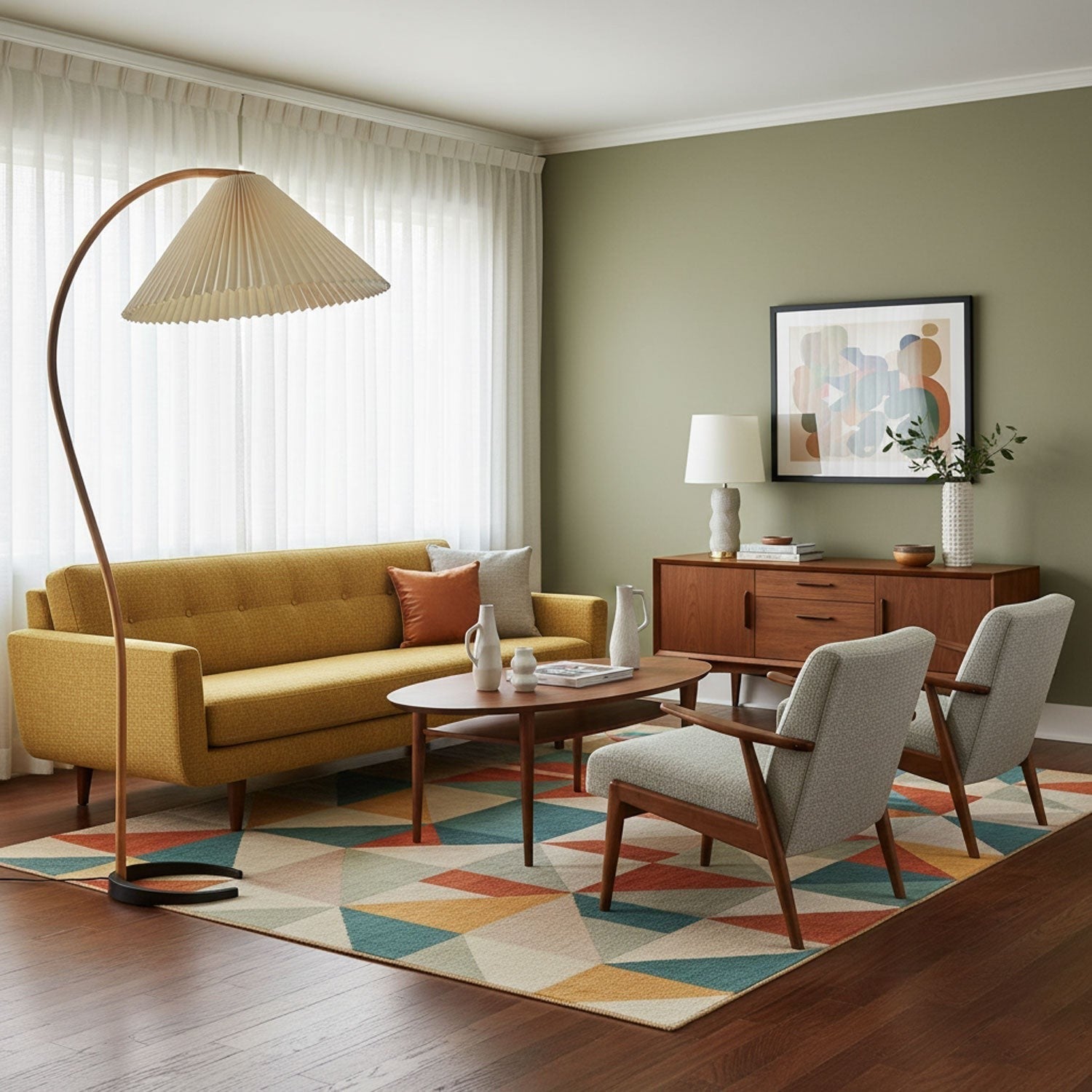 Caprani Scandinavian Floor Light, Floor Lamp, detail 8