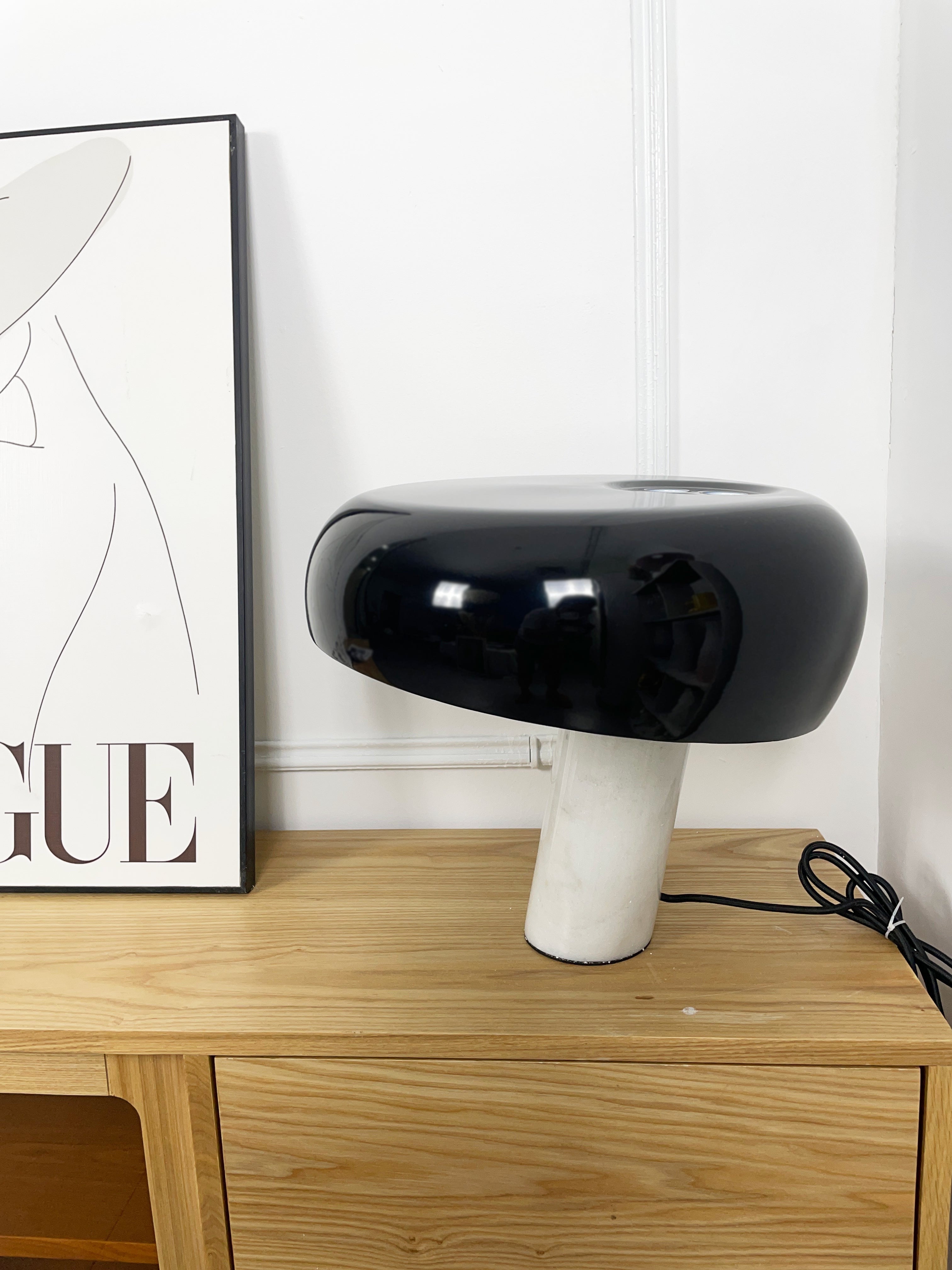 Carrara Marble Glow Table Light, Bedside Table Lamp, detail 105