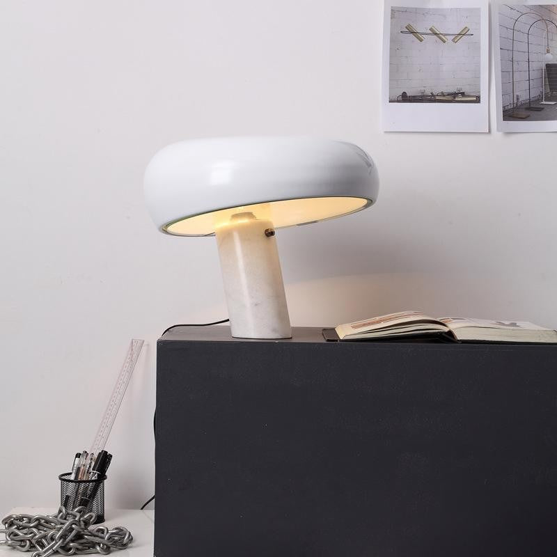 Carrara Marble Glow Table Light, Bedside Table Lamp, detail 10