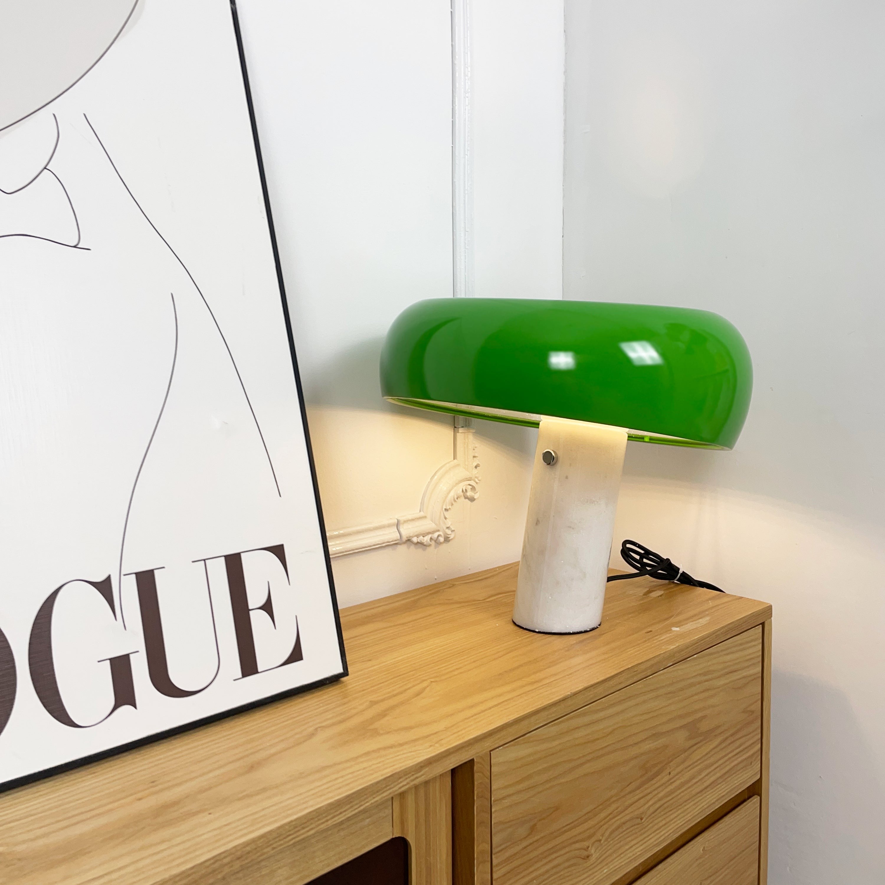 Carrara Marble Glow Table Light, Bedside Table Lamp, detail 110