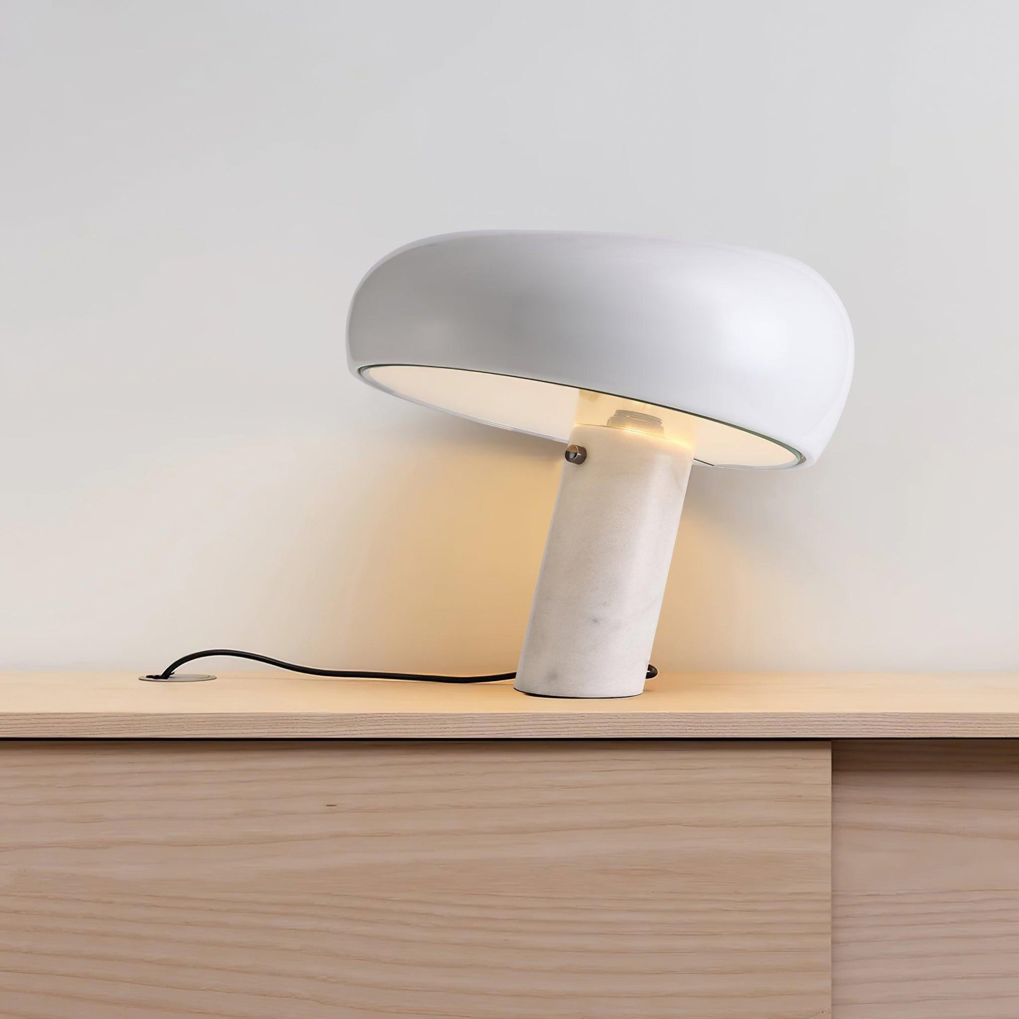 Carrara Marble Glow Table Light, Bedside Table Lamp, detail 113