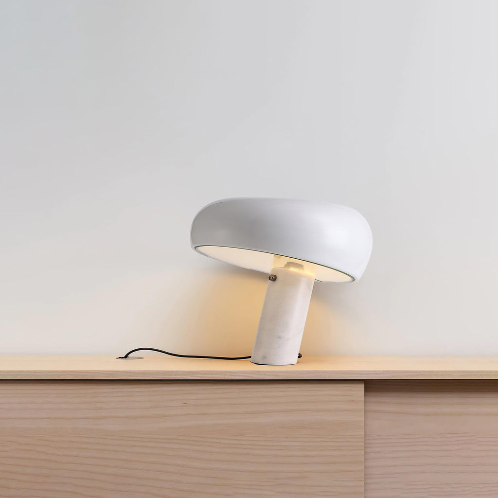 Carrara Marble Glow Table Light, Bedside Table Lamp, detail 117