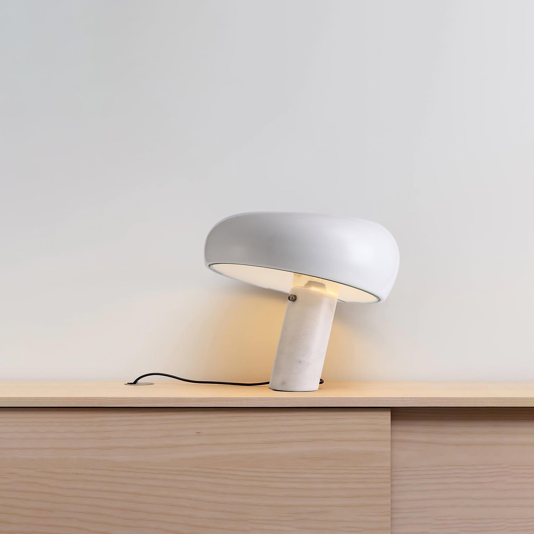 Carrara Marble Glow Table Light, Bedside Table Lamp, detail 117
