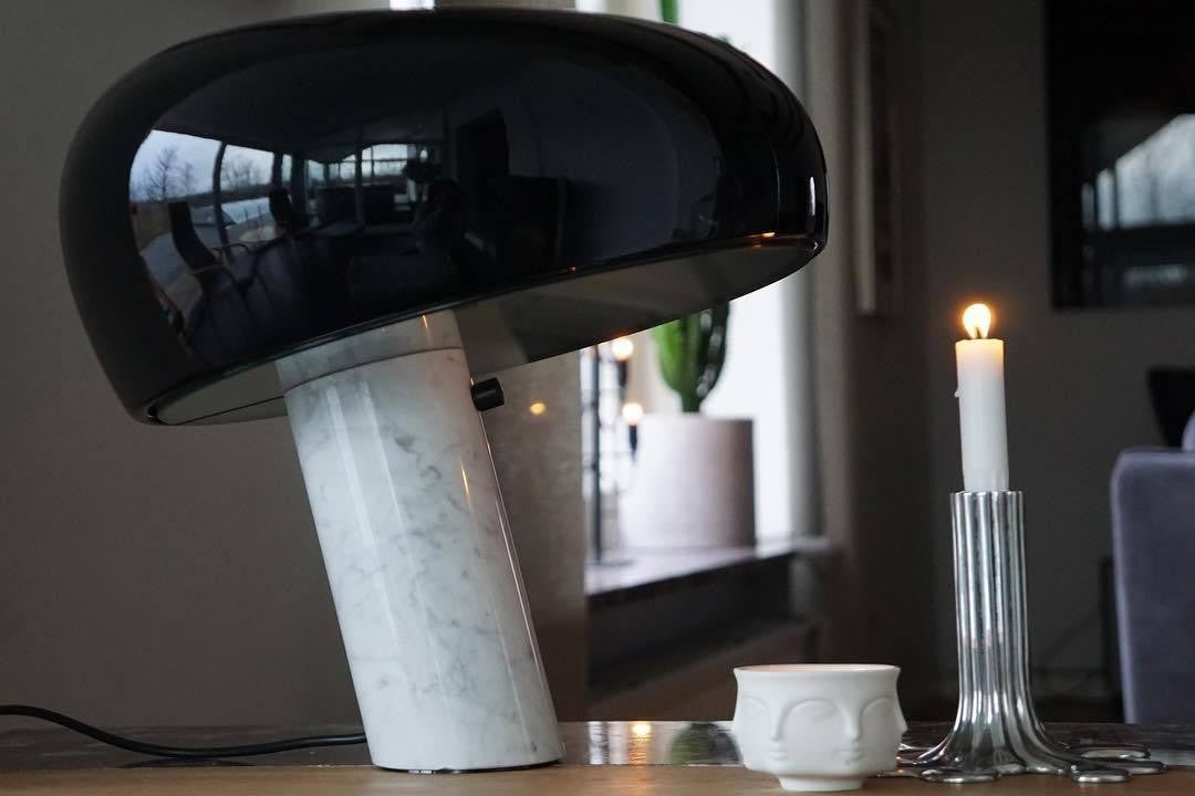 Carrara Marble Glow Table Light, Bedside Table Lamp, detail 26