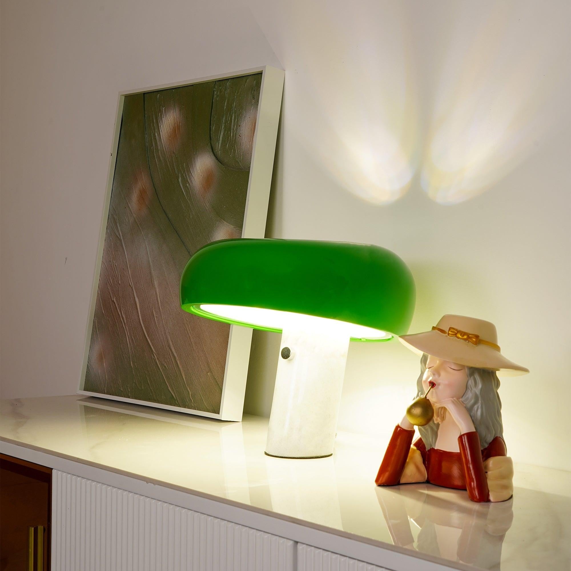 Carrara Marble Glow Table Light, Bedside Table Lamp, detail 96