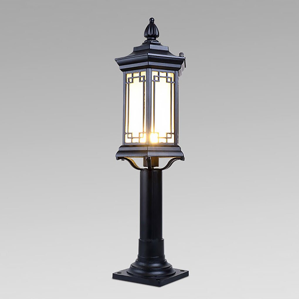 Timeless Asian Style Landscape Decorative Lighting Pathway Lights for Villa Courtyard, Outdoor Wall Light, detail 9