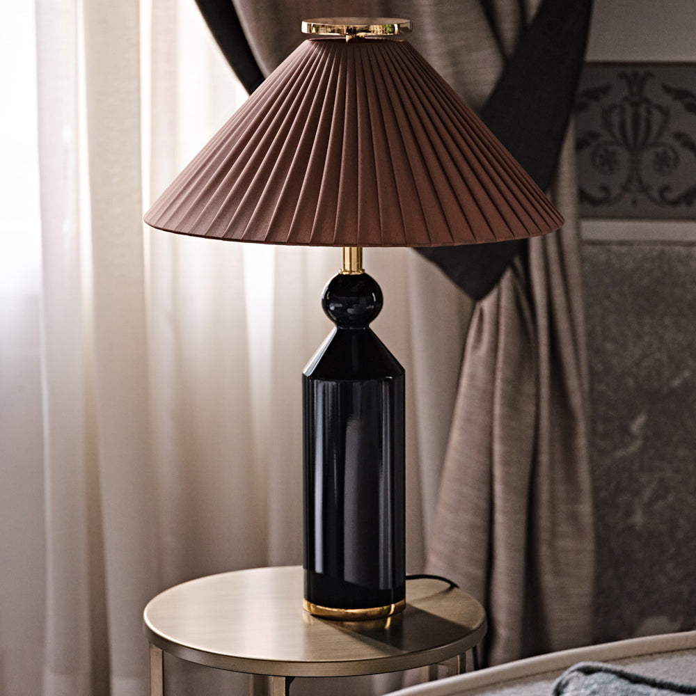 Timeless Designer Table Light, Bedside Table Lamp, Overall height 63 cm