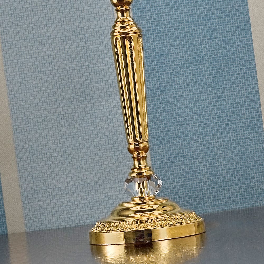 Timeless Gold Candelabra Table Light, Bedside Table Lamp, detail 3