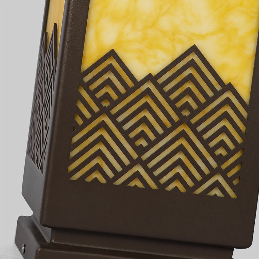 Classical Hollowed Pattern Landscape Decorative Lighting Waterproof Lawn Lamp for Exterior, Outdoor Wall Light, detail 10