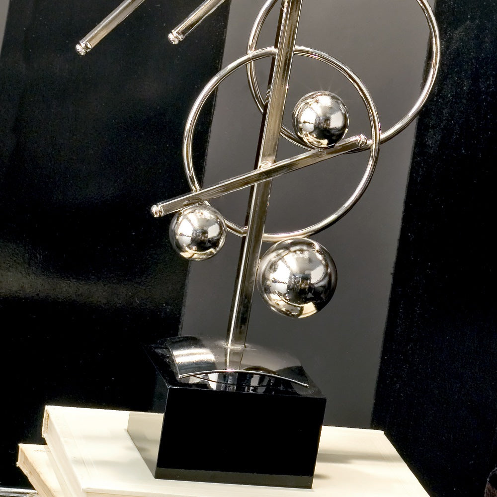 Contemporary Italian Geometric Design Table Light, Bedside Table Lamp, detail 3