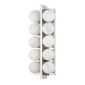 Emille Wall Light - 18.25"H x 6.75"W Brass, Hardwired Wall Sconce