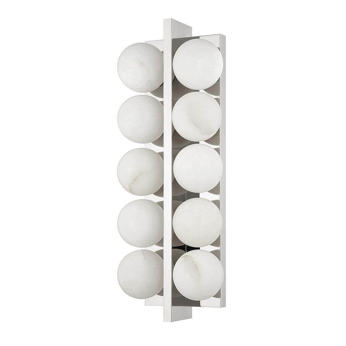 Emille Wall Light - 18.25"H x 6.75"W Brass, Hardwired Wall Sconce