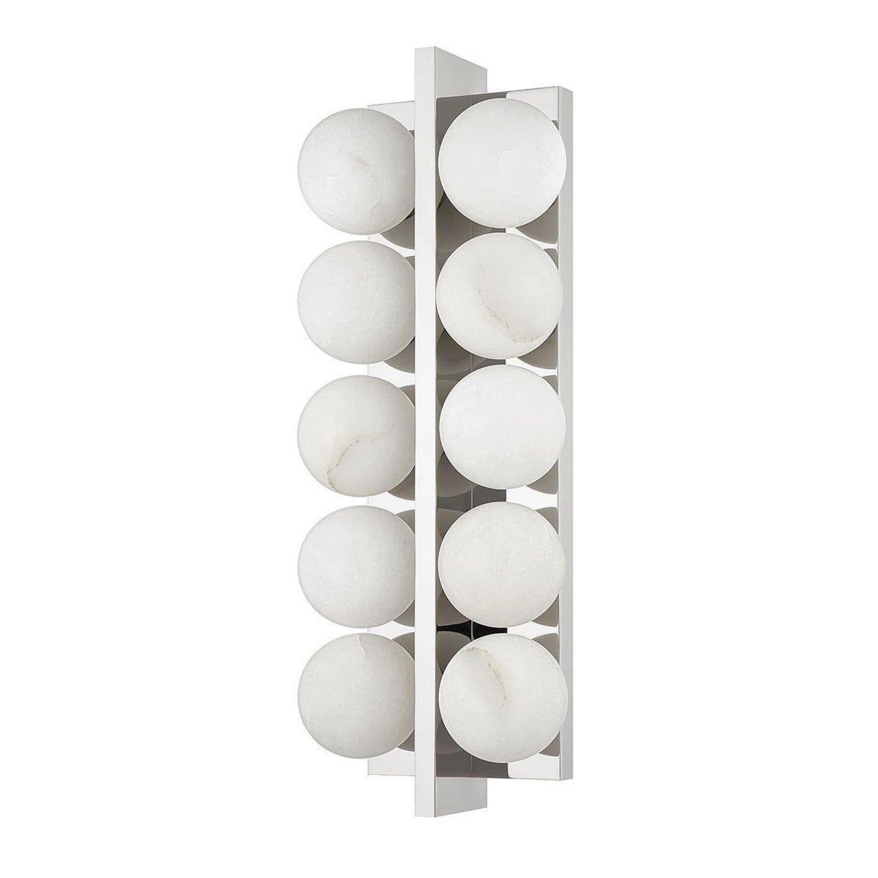 Emille Wall Light - 18.25"H x 6.75"W Brass, Hardwired Wall Sconce