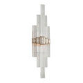 Corbett Lighting Voilà Single Light 27-1/2" High Integrated LED Wall Light with Glass Shade - ADA Compliant, Bedroom Wall Sconce