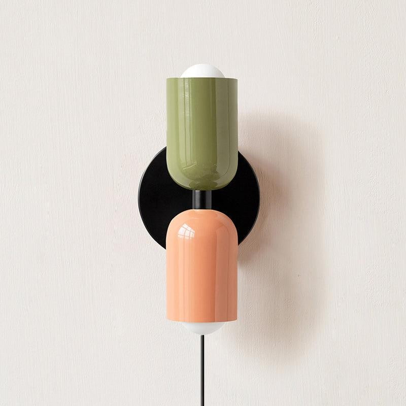 Couleur Dual Glow Wall Light, Plug-In Wall Sconce, detail 10