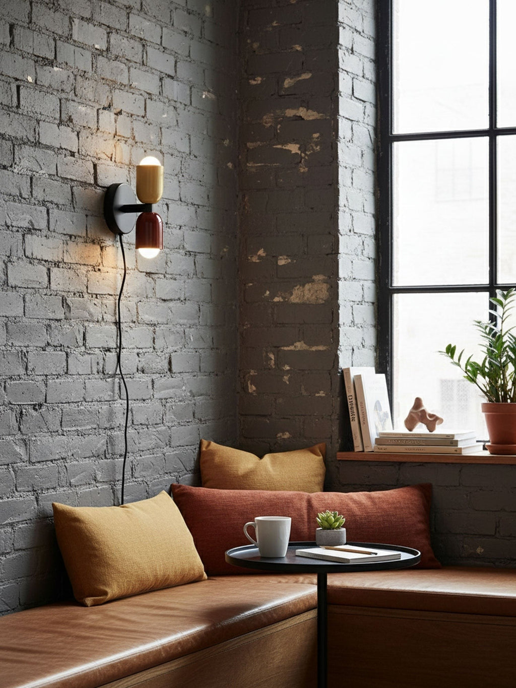 Couleur Dual Glow Wall Light, Plug-In Wall Sconce, detail 19