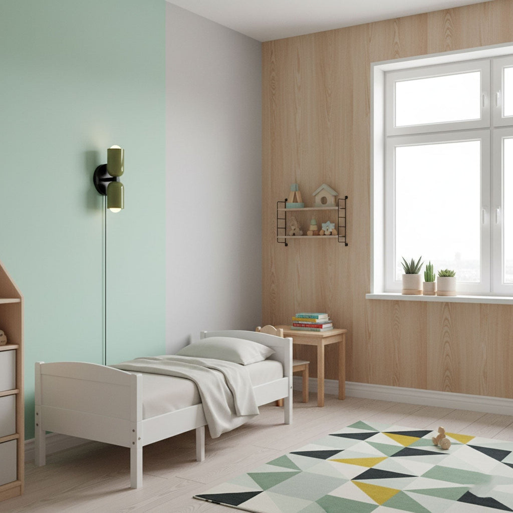 Couleur Dual Glow Wall Light, Plug-In Wall Sconce, detail 22