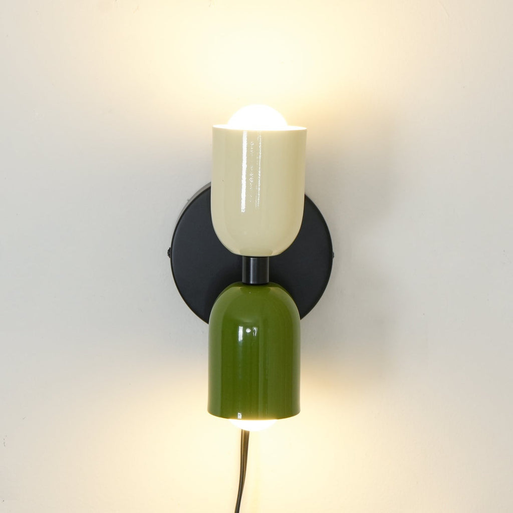 Couleur Dual Glow Wall Light, Plug-In Wall Sconce, detail 23