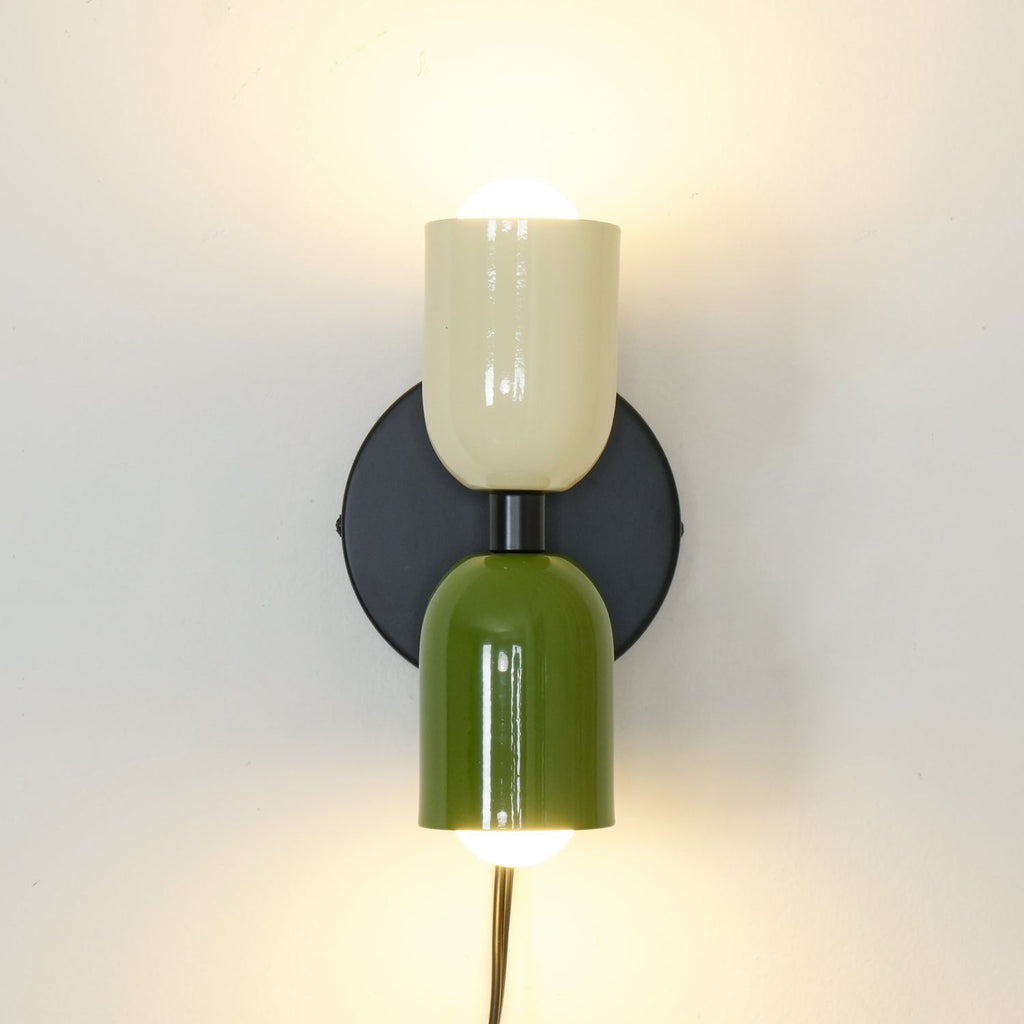Couleur Dual Glow Wall Light, Plug-In Wall Sconce, detail 24