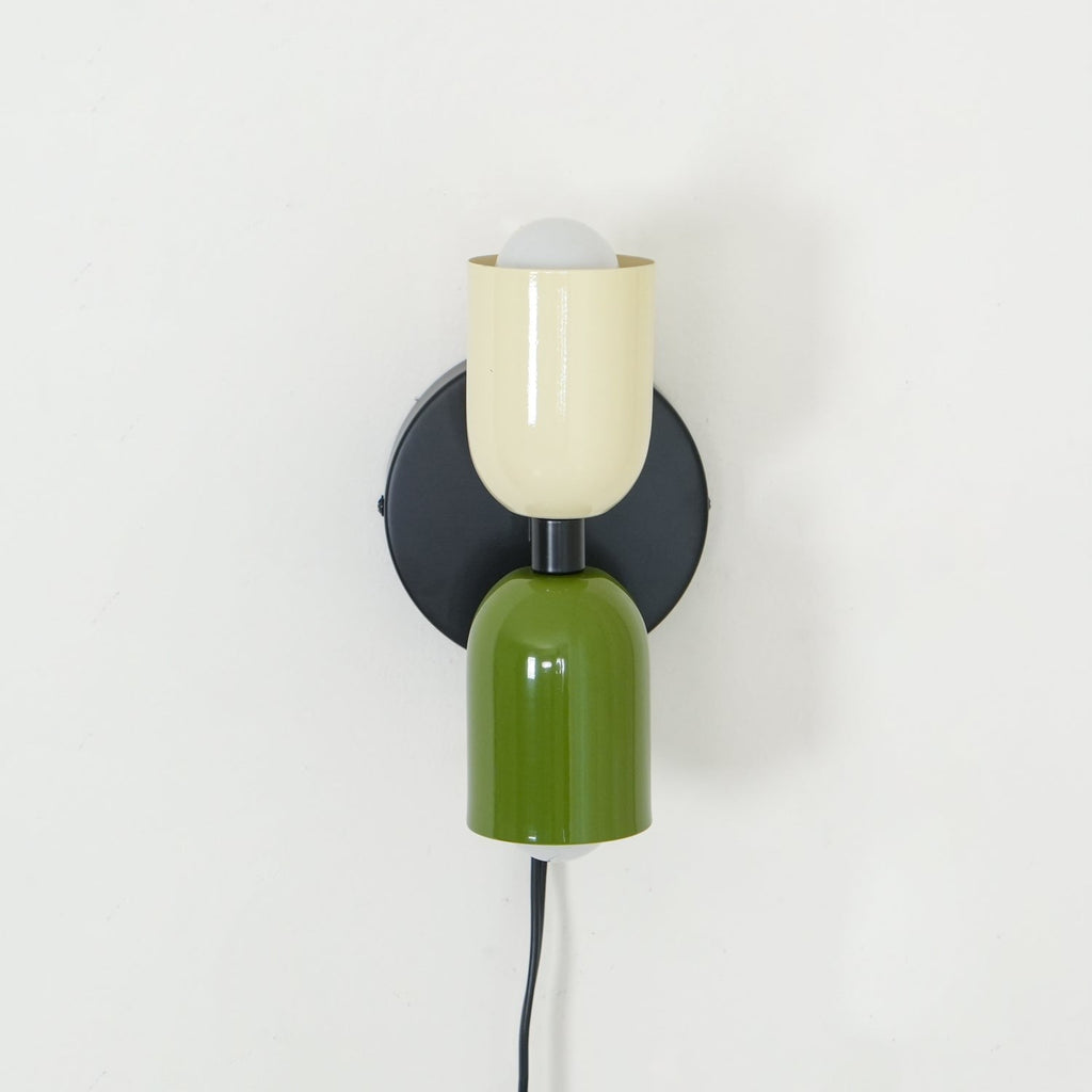 Couleur Dual Glow Wall Light, Plug-In Wall Sconce, detail 25