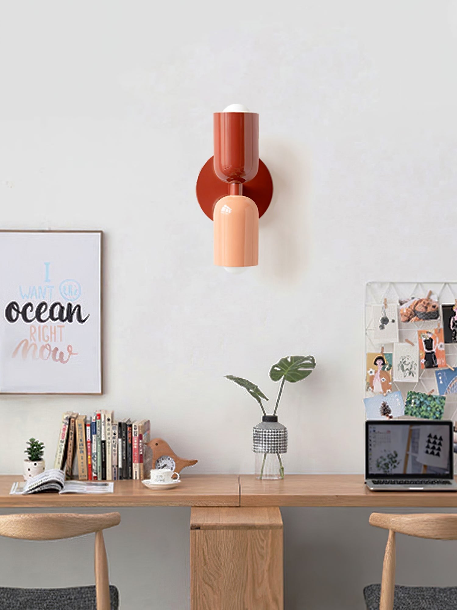 Couleur Duo Wall Light, Hardwired Wall Sconce, detail 70