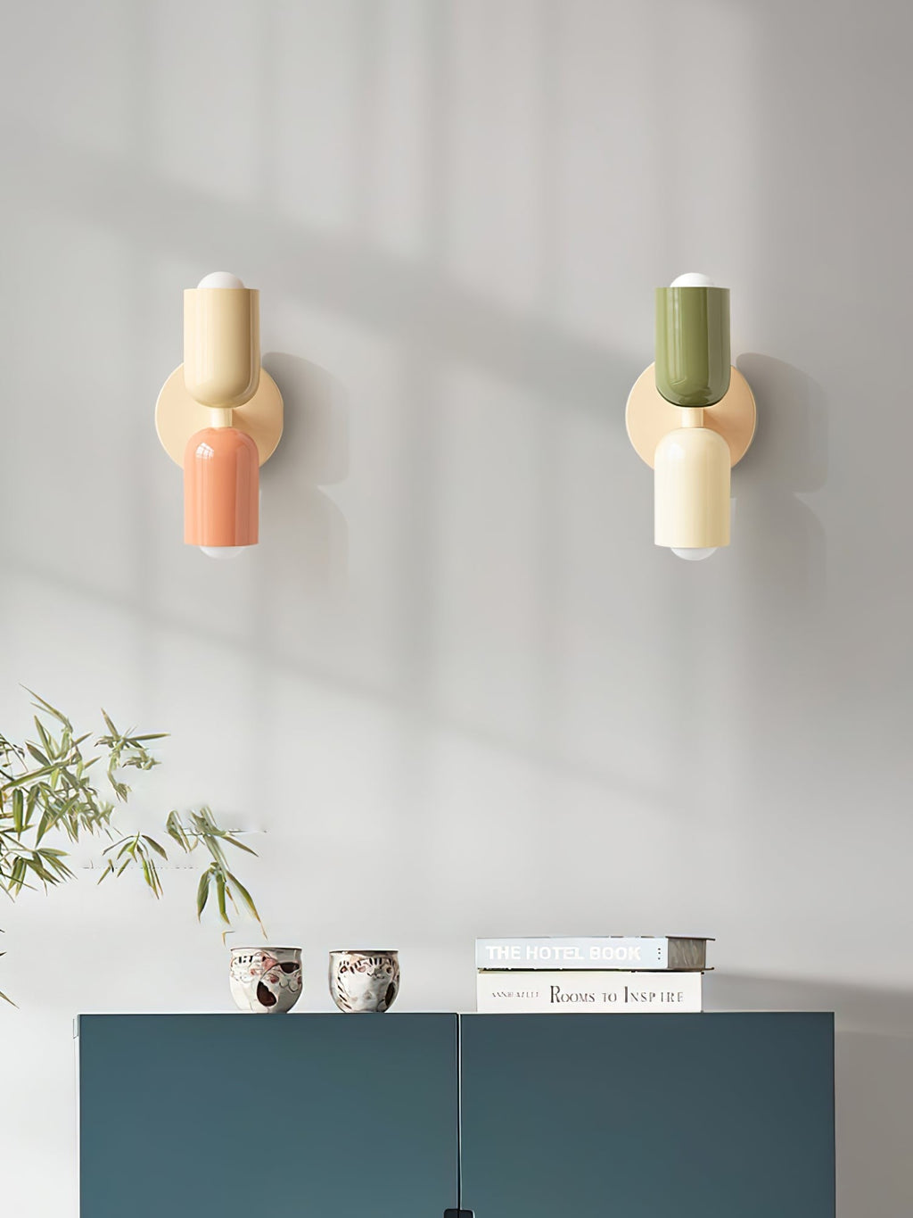 Couleur Dual Glow Wall Light, Plug-In Wall Sconce, detail 61
