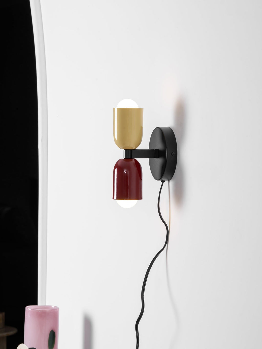 Couleur Dual Glow Wall Light, Plug-In Wall Sconce, detail 79