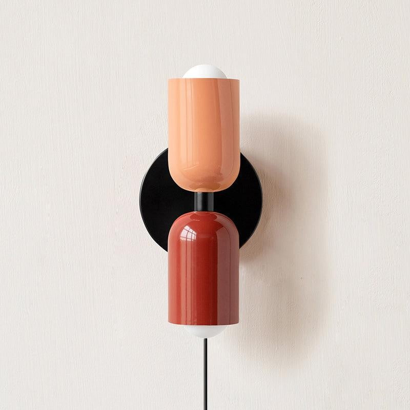 Couleur Dual Glow Wall Light, Plug-In Wall Sconce, detail 7