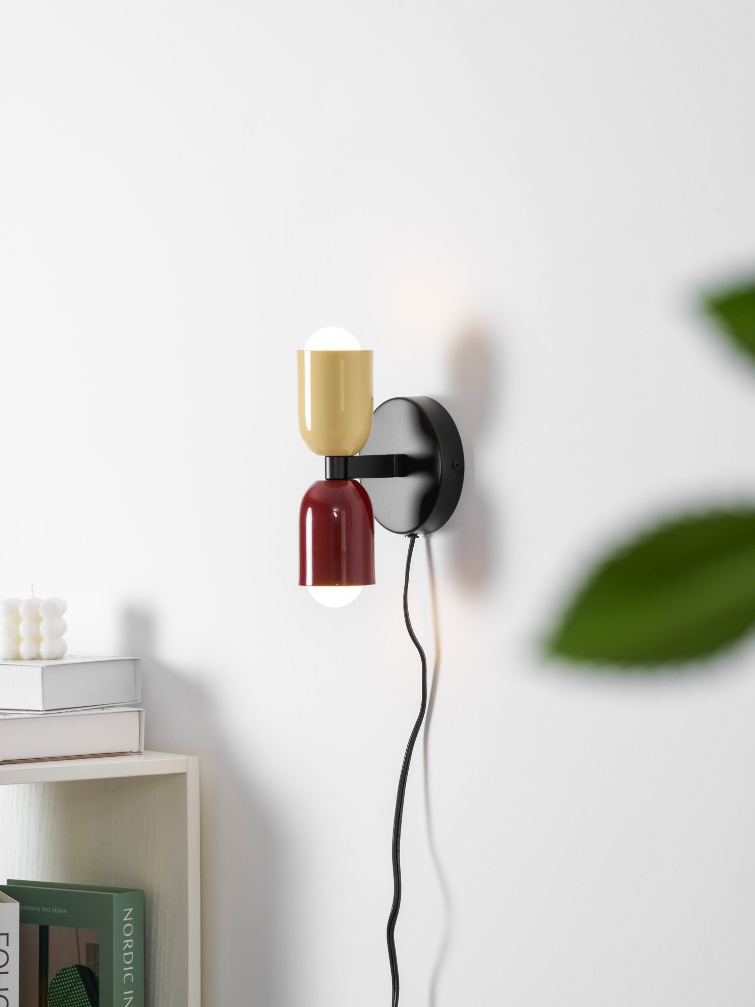Couleur Dual Glow Wall Light, Plug-In Wall Sconce, detail 86