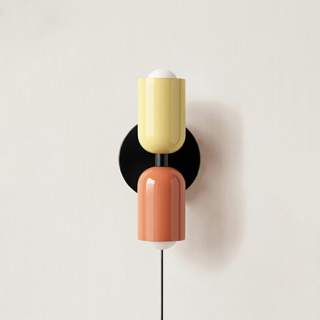 Couleur Dual Glow Wall Light, Plug-In Wall Sconce, detail 8