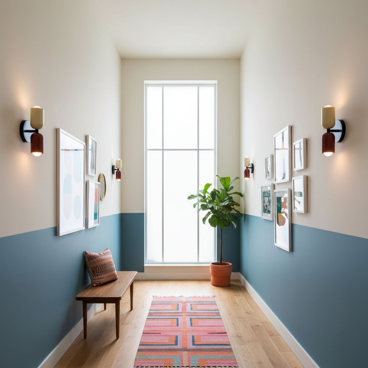 Couleur Duo Wall Light, Hardwired Wall Sconce, detail 22