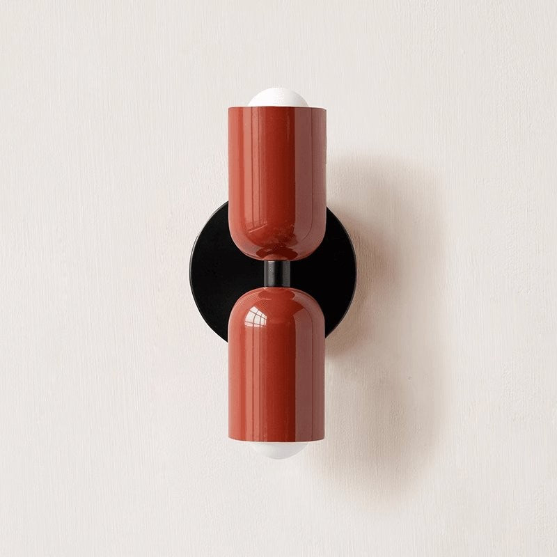 Couleur Duo Wall Light, Hardwired Wall Sconce, Metal, W 4.7″ x H 9.8″
