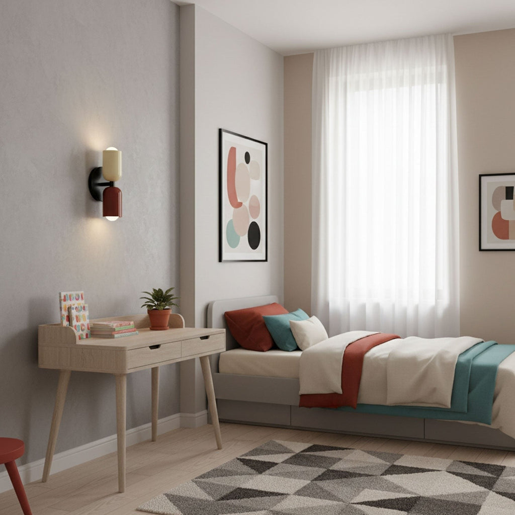Couleur Duo Wall Light, Hardwired Wall Sconce, detail 29