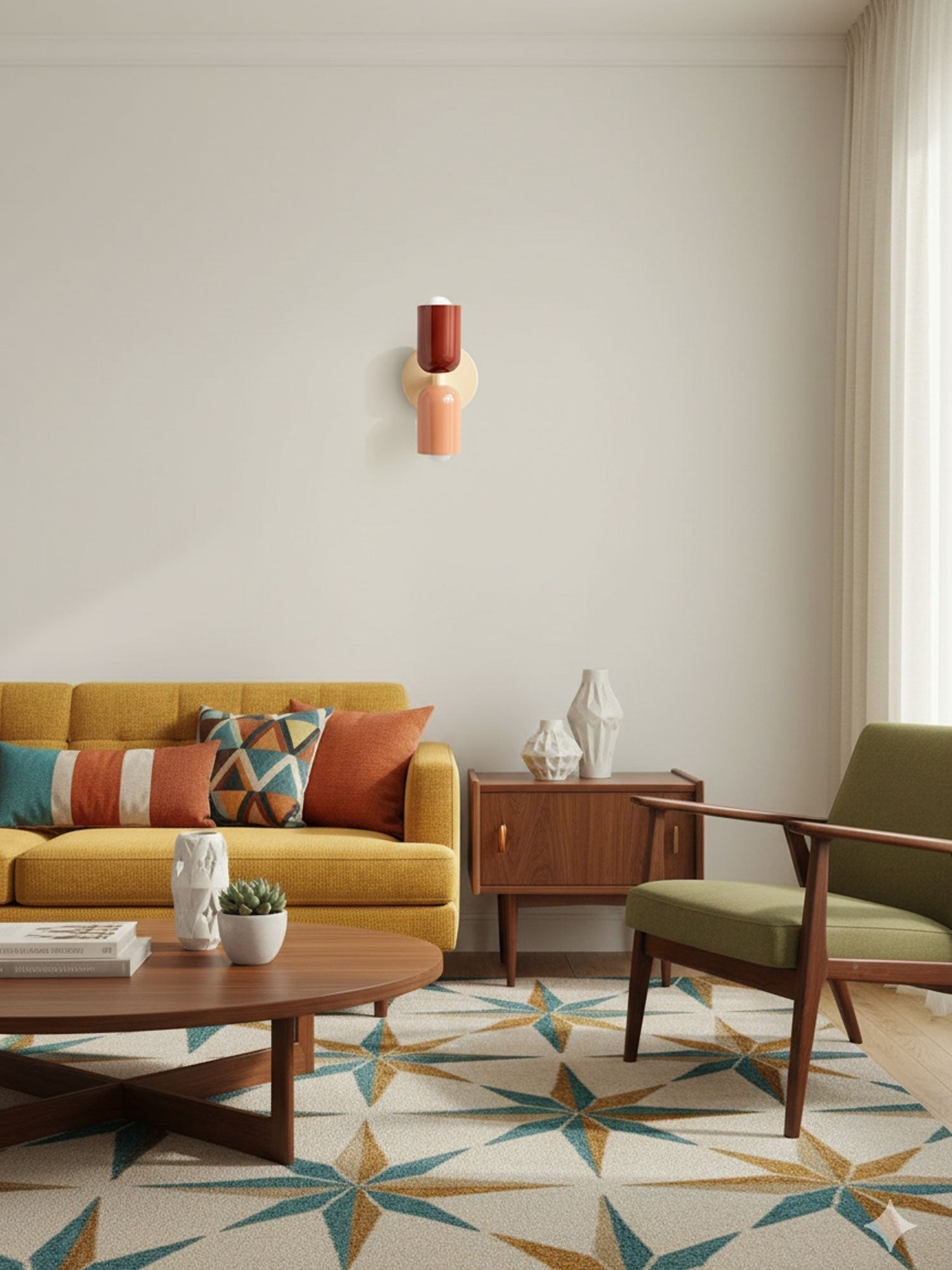 Couleur Duo Wall Light, Hardwired Wall Sconce, detail 31