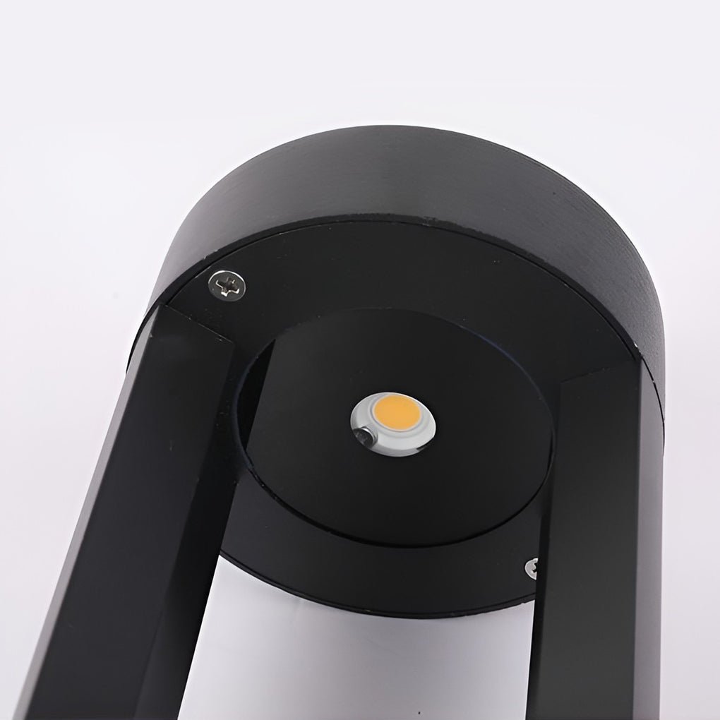 Creative Hollow Cylindrical Shaped LED Lamp Post Lights Exterior Lights Waterproof Exterior Pole Light, Outdoor Wall Light, detail 9