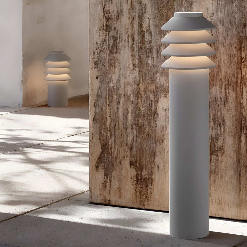 Creative LED Exterior Post Lights Garden Lights Outside Lights Landscape Lighting, Outdoor Wall Light, detail 3
