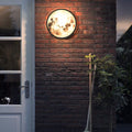 Creative Moon Exterior Waterproof Garden Light LED Exterior Wall Light, Outdoor Wall Light, Stainless steel + glass, 11.8"