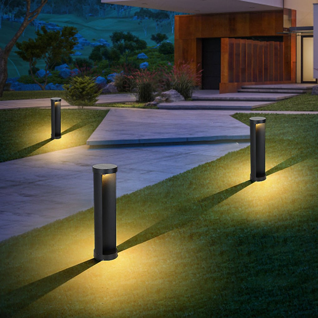 Cylindrical Exterior Lawn Courtyard Lamp Waterproof LED Landscape Lighting, Outdoor Wall Light, detail 5