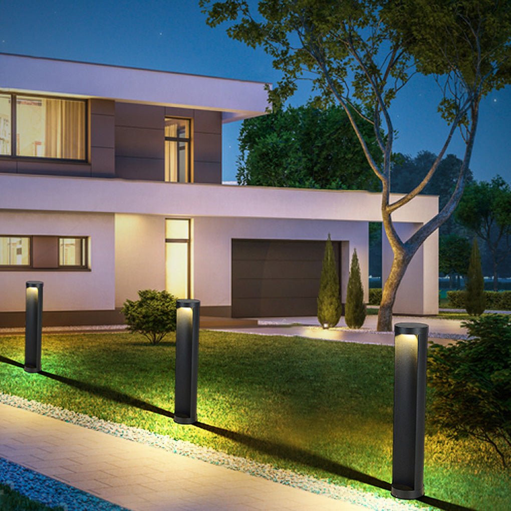 Cylindrical Exterior Lawn Courtyard Lamp Waterproof LED Landscape Lighting, Outdoor Wall Light, detail 4