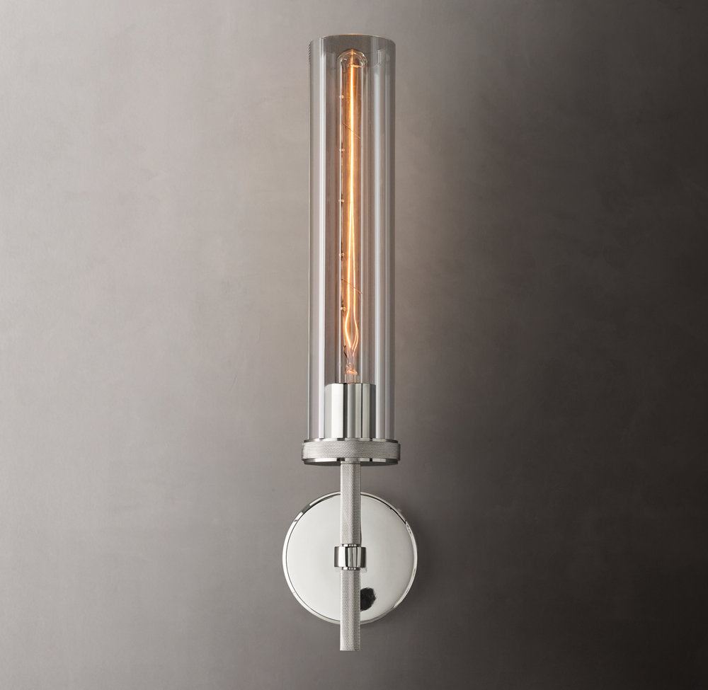 Lambeth Knurled Grand Wall Light, Bathroom Wall Sconce, detail 19