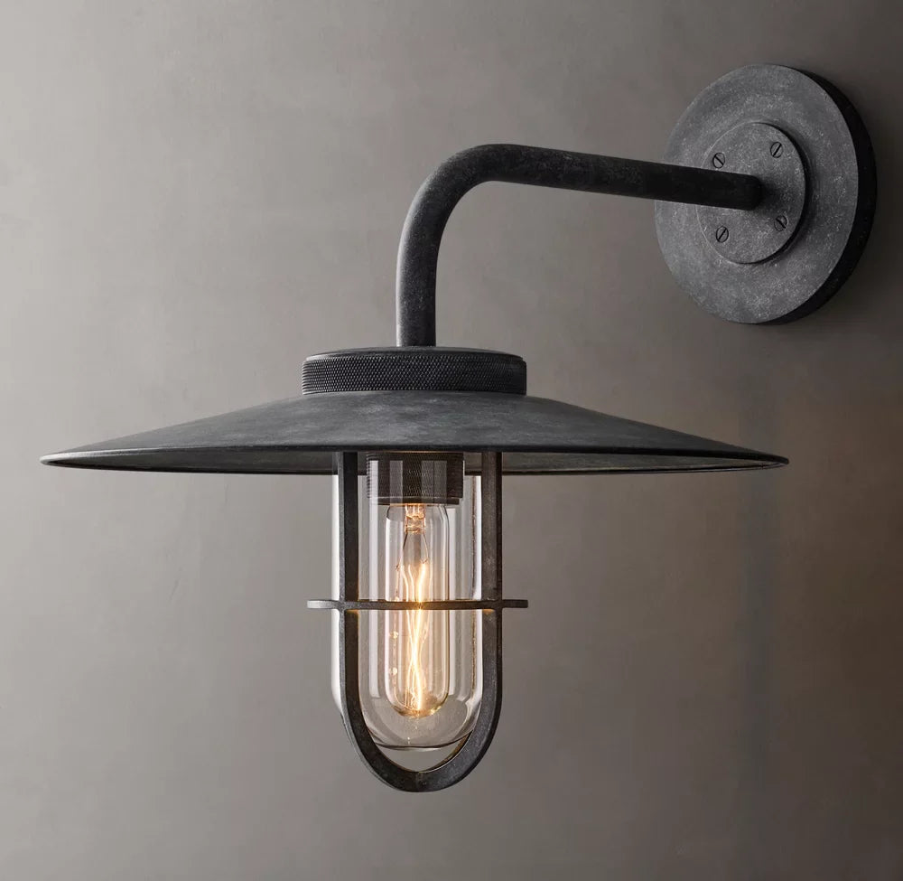 Utilitaire Barn Exterior Sconce, Outdoor Wall Light, detail 3