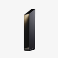 Shadow Peak Exterior Bollard Light, Outdoor Wall Light, Stainless steel, L 7 cm x W 14cm x H 26cm