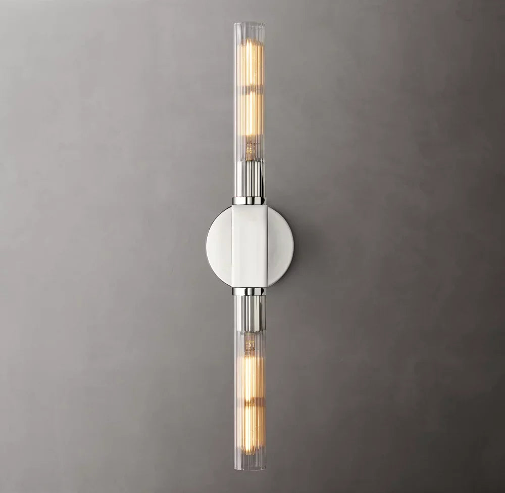 Cannele Linear Wall Light, Bathroom Wall Sconce, detail 18