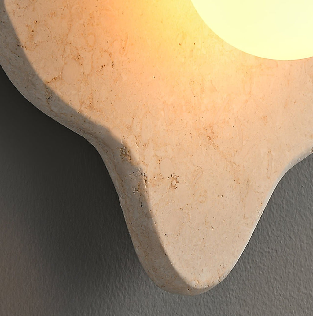 Cera Flare Wall Light, Hardwired Wall Sconce, detail 8