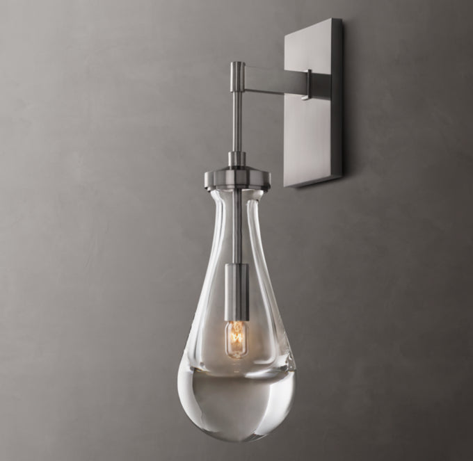 Rain Exterior Sconce, Outdoor Wall Light, detail 10