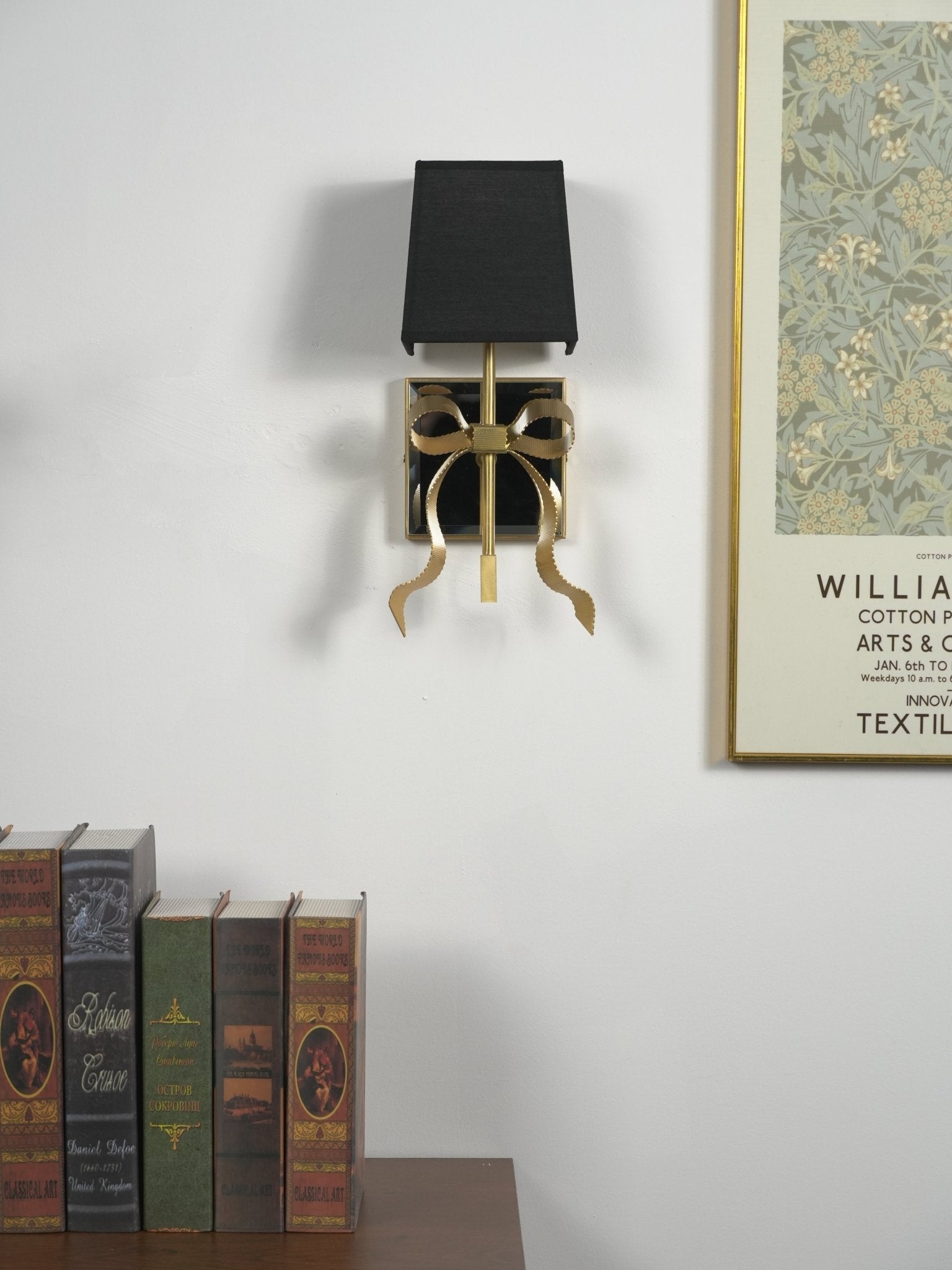 Belle Bow Wall Light, Hardwired Wall Sconce, detail 25