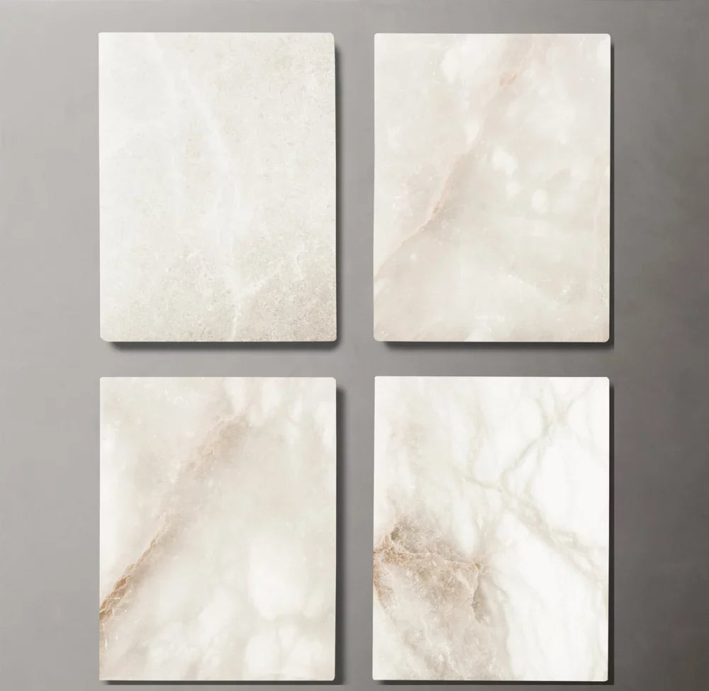Audubon Alabaster Single Wall Light, Hardwired Wall Sconce, detail 8